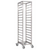 Stainless Steel GN 1/1-18 Levels Sliding Trolley - Gastro M