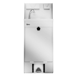 Station De Lavage Des Mains Mobile en Inox - 20L - FourniResto