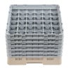 Glass Rack 36 Compartments Camrack Beige 500 x 500 mm - Cambro