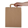 Large Compostable Bags made of Recycled Paper - 250 mm - Pack of 250 - Vegware