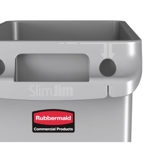 Συλλέκτης Slim Jim από πλαστικό - 60L - Rubbermaid