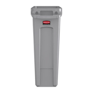 Γκρι λεπτός κάδος Slim Jim - 87L - Rubbermaid