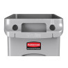 Conteneur Gris Slim Jim - 87L - Rubbermaid