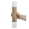 Recyclable Kraft Baguette Bags Clasp Clip - Pack of 500 - Colpac