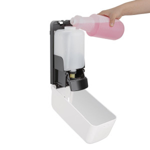 Liquid Hand Soap and Hand Sanitizer Dispenser - 1L - Jantex