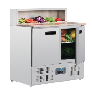 Refrigerated Pizza Preparation Counter Series G - 288L - Polar - Fourniresto