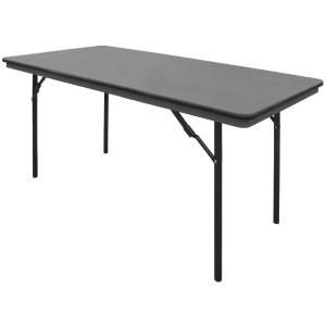 Folding Rectangular Gray ABS Table - 1520mm - Bolero - Fourniresto