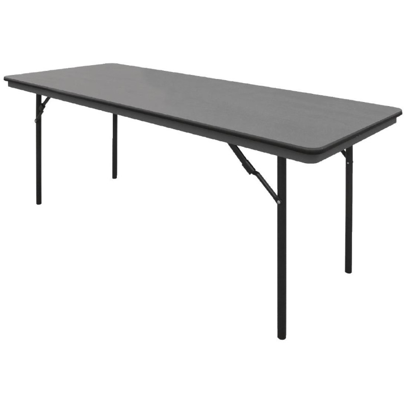 Table Rectangulaire Pliante Grise En Abs - 1830Mm - Bolero - Fourniresto