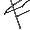 Chaises Pliantes Noires - Lot de 10 - Bolero - Fourniresto