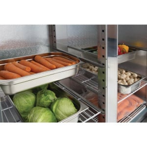 Positive Refrigerated Cabinet 2 Doors Series G - 960L - Polar