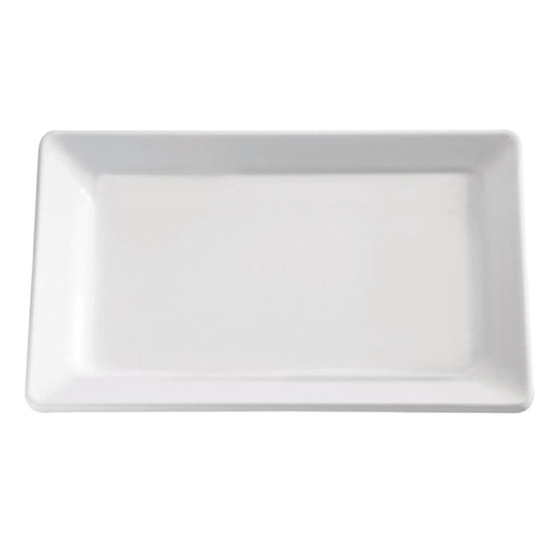 Melamine Pure White GN1/2 Tray - APS - Fourniresto