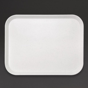 Self-Service Tray in Light Gray Fiberglass 355 x 460mm - Olympia KRISTALLON - Fourniresto