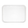 White Plastic Fast Food Tray 345 x 265mm - Olympia KRISTALLON - Fourniresto