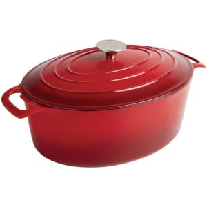 Cocotte Ovale Rouge - 5L - Vogue