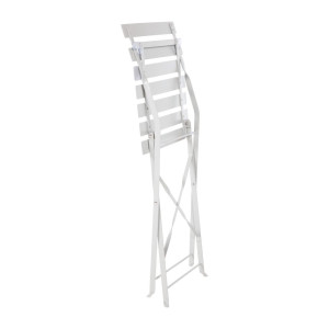 Steel Terrace Chair - Gray - Set of 2 - Bolero - Fourniresto