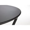 Table De Terrasse En Acier - Noire - Bolero - Fourniresto