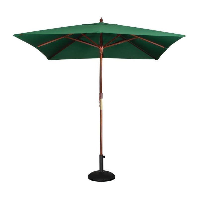 Parasol Carré Vert - L 2500mm - Bolero