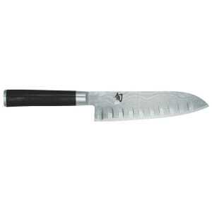 Santoku Μαχαίρι Λεπίδα με Αυλάκια Δαμασκού Shun 18 εκ. - Ιαπωνικά Μαχαίρια KAI