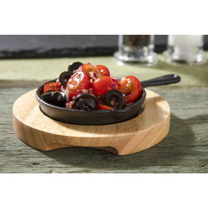 Light wood support for mini casserole and mini pan - Olympia - Fourniresto