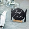 Table silhouette chalkboard plate - Set of 3 - Securit - Fourniresto