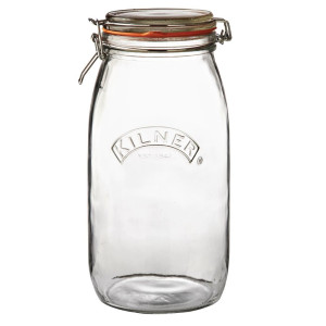 Canning Jar with Clip - 3L - FourniResto - Fourniresto