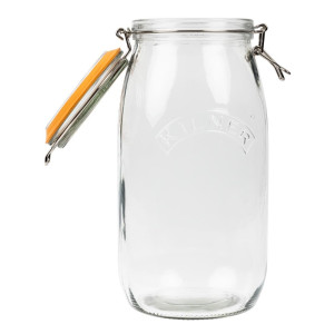 Canning Jar with Clip - 3L - FourniResto - Fourniresto