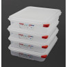 Food container GN1/2 - 4L - Set of 4 - Araven - Fourniresto