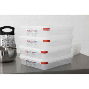 Food container GN1/2 - 4L - Set of 4 - Araven - Fourniresto