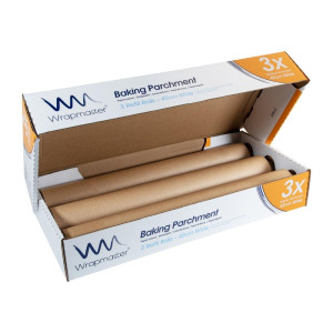 Sulfurized Paper - L 50 m x W 450 mm - Pack of 3 - Wrapmaster