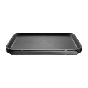 Ορθογώνιος αντιολισθητικός δίσκος 458x356mm - Olympia KRISTALLON - Fourniresto