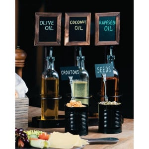 Bottle for olive oil 250ml - Pack of 6 - Olympia - Fourniresto