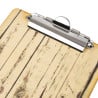 Light wood effect A5 menu holder - Olympia - Fourniresto