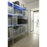 Modular Shelving in Corner 4 Levels - W 849 x D 400mm - Tournus