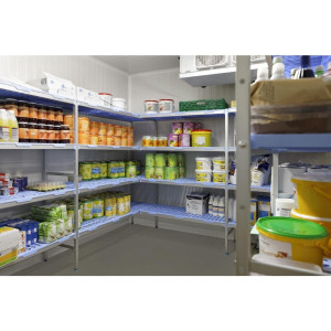 Modular Corner Shelving 4 Levels - W 1051 x D 400mm - Tournus