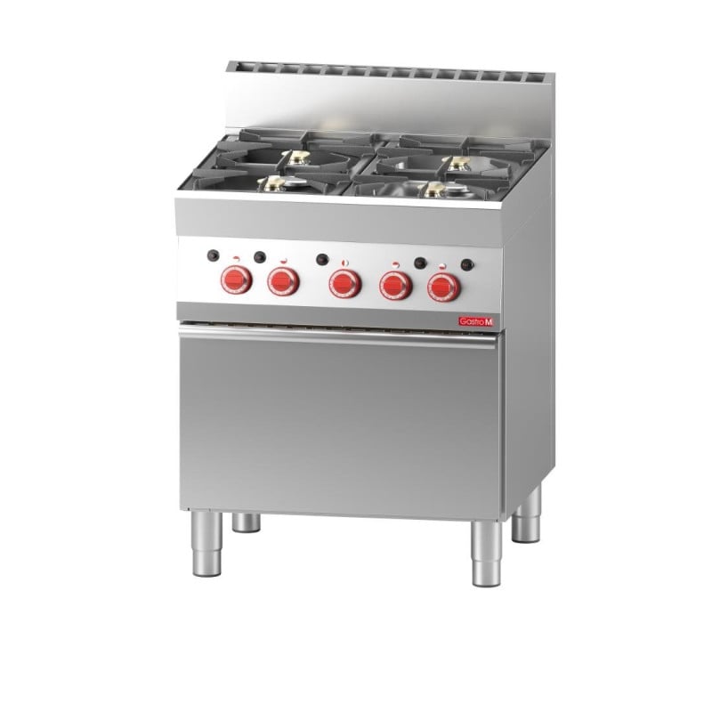 Four-burner gas stove 650 - Gastro M