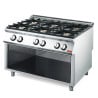 Fourneau Gaz 6 Feux Vifs 700 Sur Placard Ouvert - Gastro M