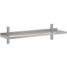 Etagère Murale en Inox Sans Supports L 1000 X  P 400mm - Gastro M