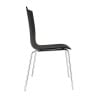 Black square back chair - Set of 4 - Bolero - Fourniresto