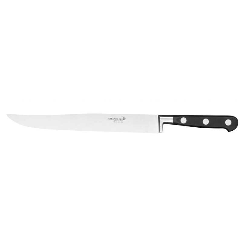 Ideal 22 cm professional Yatagan slicing knife from the Déglon brand