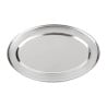 Oval stainless steel serving dish - 450mm - Olympia - Fourniresto