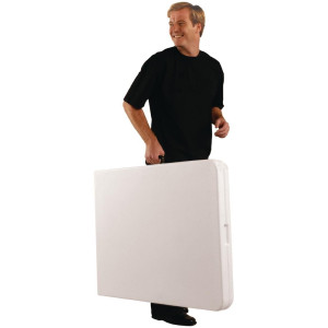 Folding Table with White Center 1.8 m - Bolero