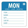 Removable Label "Monday" - Pack of 500 - Vogue