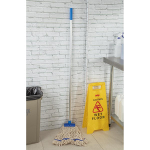 Interchangeable broom handle - Blue - Scot Young - Fourniresto