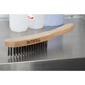 Brosse Métallique de Grill - FourniResto