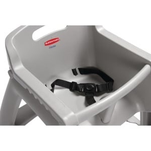 Καρέκλα υψηλή στοιβαζόμενη πλατίνα - Rubbermaid - Fourniresto