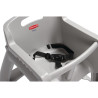 Καρέκλα υψηλή στοιβαζόμενη πλατίνα - Rubbermaid - Fourniresto