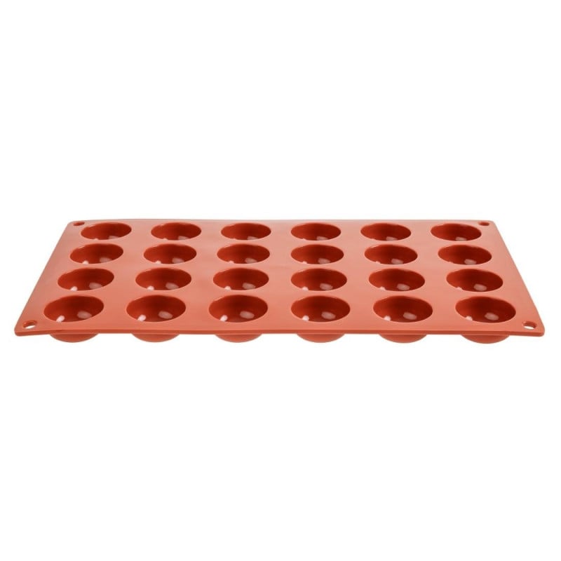 Moule 24 Pomponnettes en Silicone Formaflex - Pavoni Moule 24 Pomponnettes en Silicone Formaflex - Pavoni