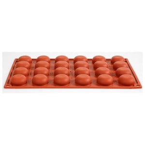Μούχλα 24 Pomponnettes σε Σιλικόνη Formaflex - Pavoni