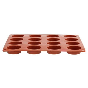 Μούχλα 16 Οβάλ σε Σιλικόνη Formaflex - GN 1/3 - Pavoni