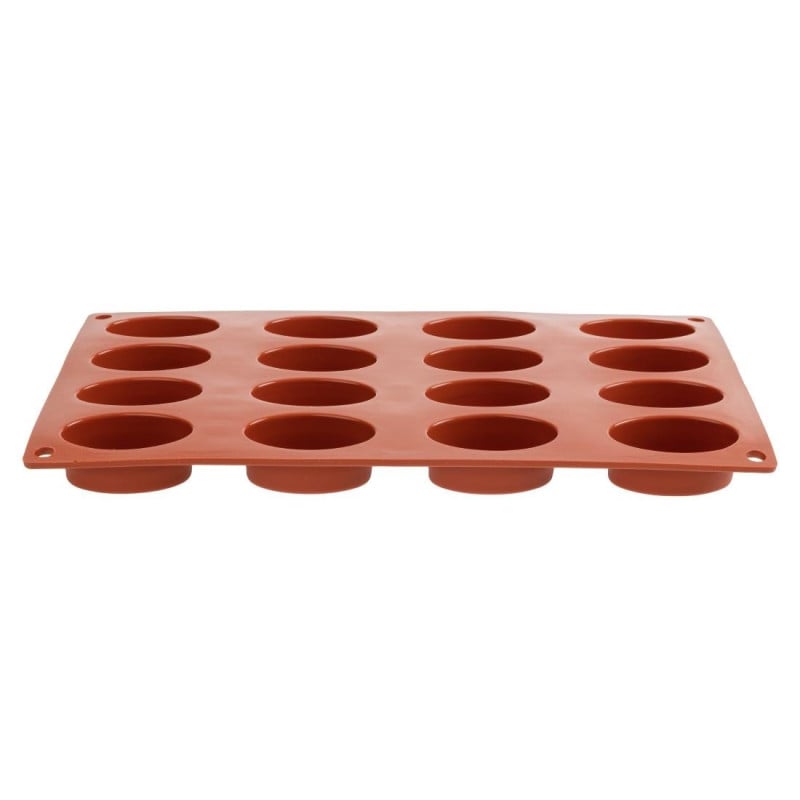 Μούχλα 16 Οβάλ σε Σιλικόνη Formaflex - GN 1/3 - Pavoni